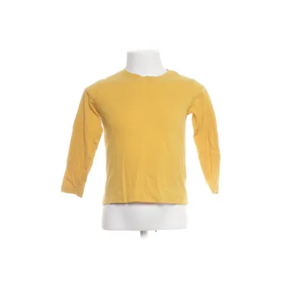 Lange mouwen shirt (Geel) van H&M Basic Katoen