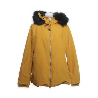 Winterjas (Geel, Zwart) van Zara Outerwear Acryl, Polyester