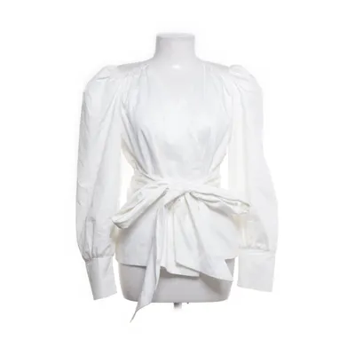 Omlottblus (Vit) från Milkwhite Bomull