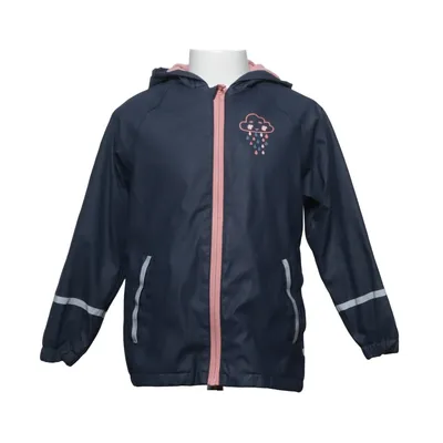 Regenjack (Blauw, Roze) van Lupilu Polyester, Polyurethaan