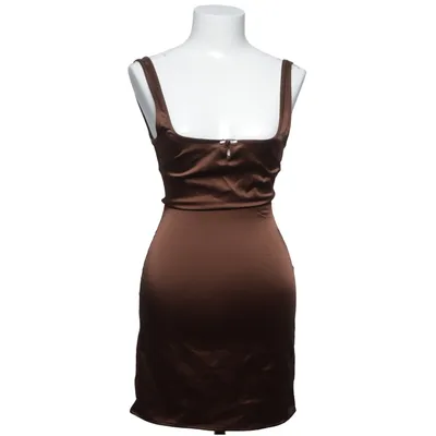 Klänning (Brun) från Zara Elastan, Polyester