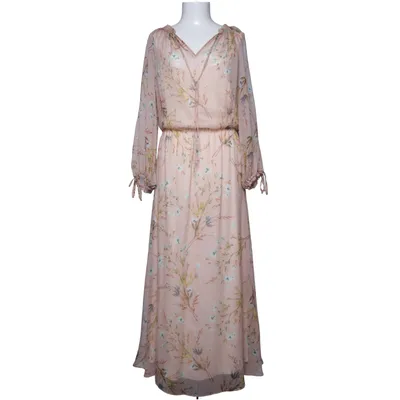 Maxi jurk (Beige, Meerkleurig) van Natan Zijde