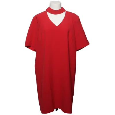 Jurk (Rood) van Second Script Elastaan, Polyester
