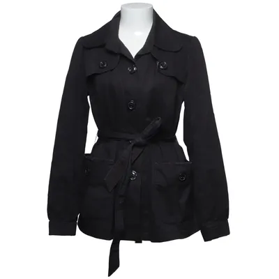 Trenchcoat (Zwart) van 365 Sunshine Katoen, Polyamide, Polyester