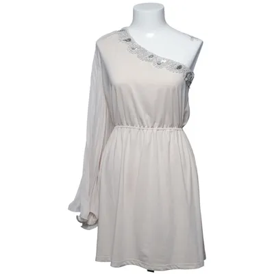 Jurk (Beige) van Angeleye Elastaan, Polyester