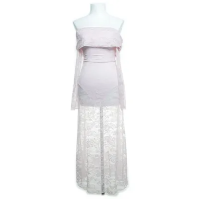 Strandklänning (Rosa) från Bershka Elastan, Polyamid