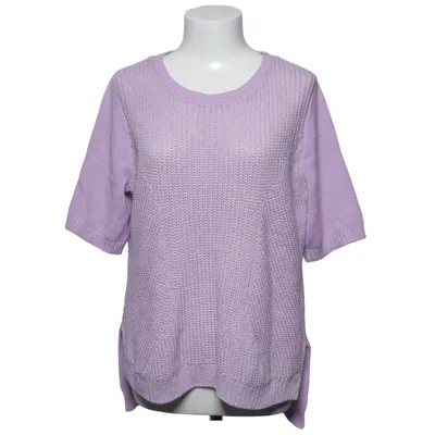 Strickpullover (Lila) von Size 8 Needle Acryl, Baumwolle, Polyamid