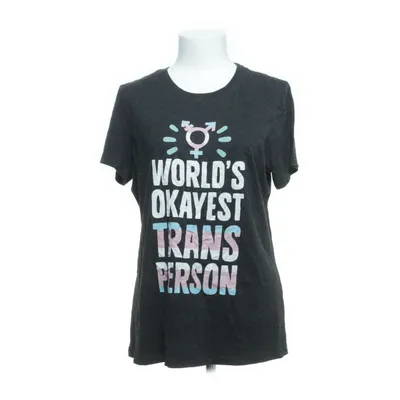 T-shirt (Zwart, Meerkleurig) van Next Level Apparel