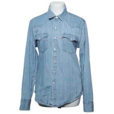 Denim blouse (Blauw) van Levi Strauss & Co Katoen