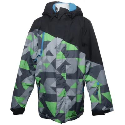 Ski jacket (Black, Gray, Green, Multicolored) from Just Play Polyester