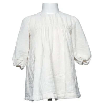 Klänning (Beige) från Zara Bomull, Polyester