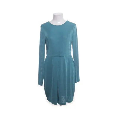 Kjole (Turkis) fra Monki Elastan, Polyester