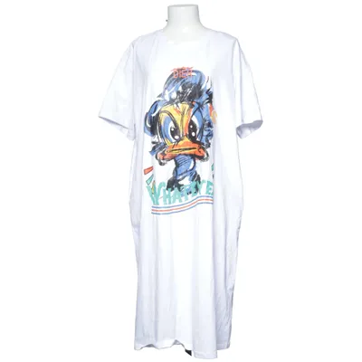 T-shirt (Hvid, Flerfarvet) fra Stüssy Bomuld, Elastan