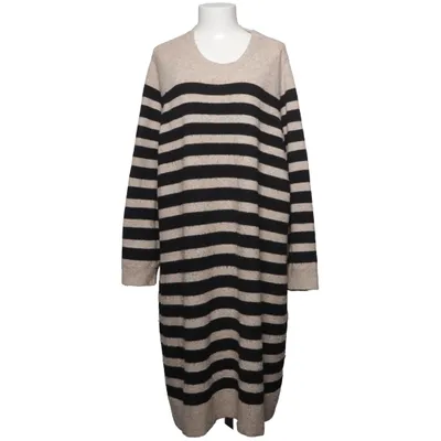 Klänning (Beige, Svart) från Lindex Elastan, Polyester