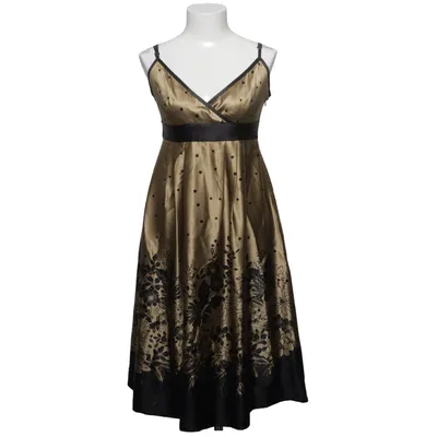 Cocktailkjole (Beige, Sort, Flerfarvet) fra Ted Baker Polyester, Silke