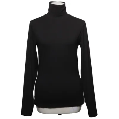Turtleneck (Sort) fra Ninepine Elastan, Genanvendt polyester