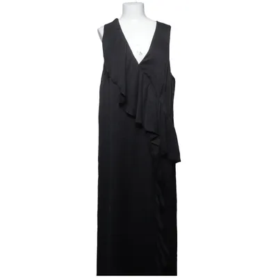 Evening gown (Black) from Rodebjer Polyester, Silk