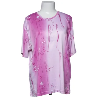 T-shirt (Violet, Blanc) de Rosa Rosa Élasthane, Polyester, Viscose