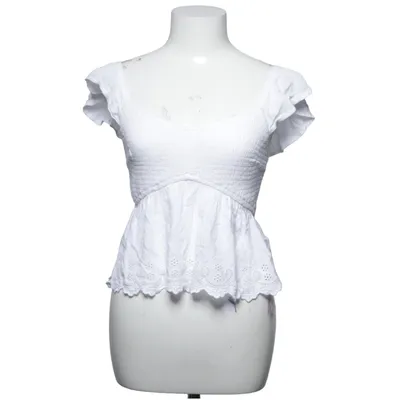 Top (White) from Hollister Elastane, Polyester, Viscose