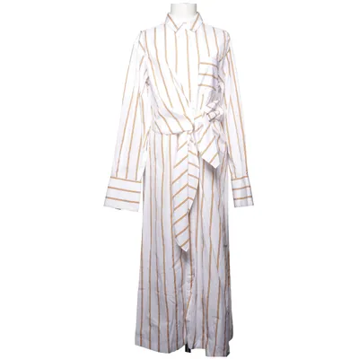 Skjortklänning (Vit, Gul) från Sportmax