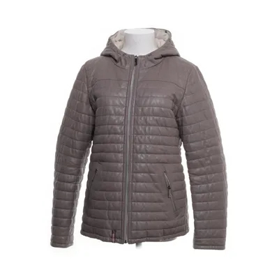 Läderjacka (Beige) från Oakwood Nylon, Polyester, Skinn