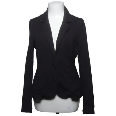 Blazer (Black) from Zalando Essentials Cotton, Elastane