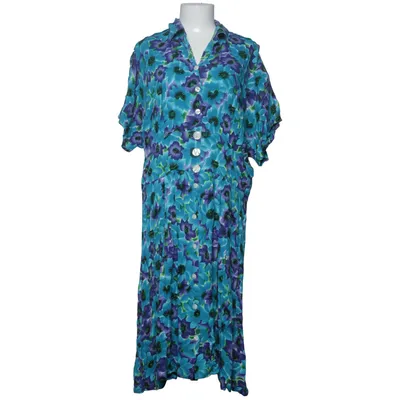 Blousejurk (Blauw, Groen, Lila) van Caroline Wells