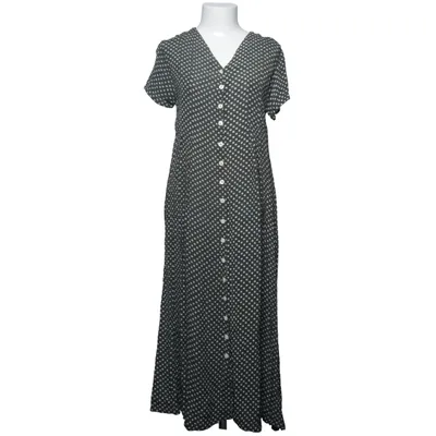 Robe longue (Noir, Blanc) de Girls Casual Wear Viscose