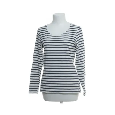 Lange mouwen shirt (Blauw, Wit) van Bondelid Katoen, Elastaan