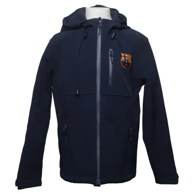 Softshelljacka (Blå) från FC Barcelona Elastan, Polyester