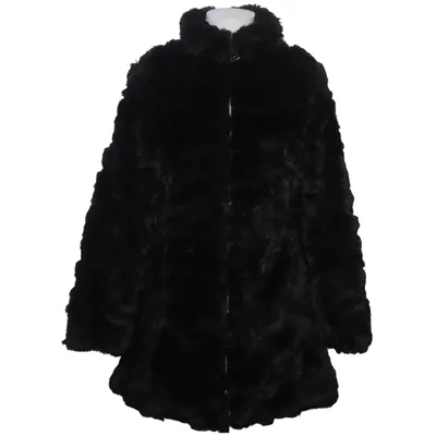 Coat (Black) from Creme Fraiche Acrylic, Polyester