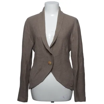 Cardigan (Beige) from Huber Cashmere, Cotton