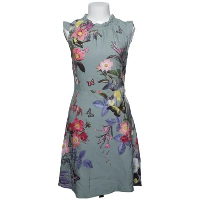 Dress (Green, Multicolored) from Oasis Viscose