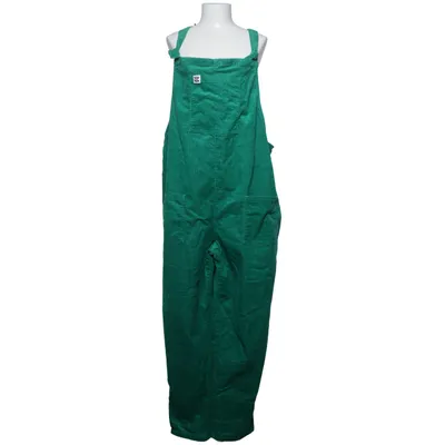 Overalls (Grøn) fra Lucy & Yak Elastan, Økologisk bomuld