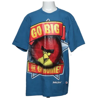T-shirt (Bleu, Multicolore) de Angry Birds Coton