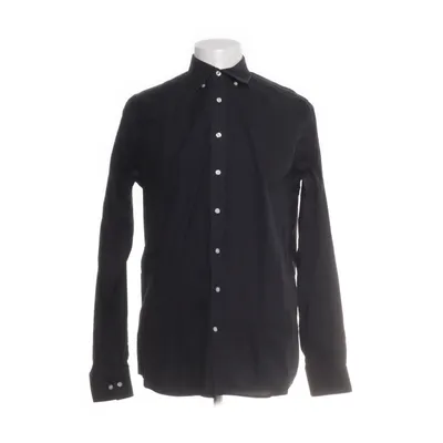 Button down shirt (Black) from The Shirt Factory Cotton