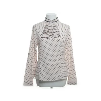 Blouse (Beige, Black) from Esay Nylon, Polyester, Viscose