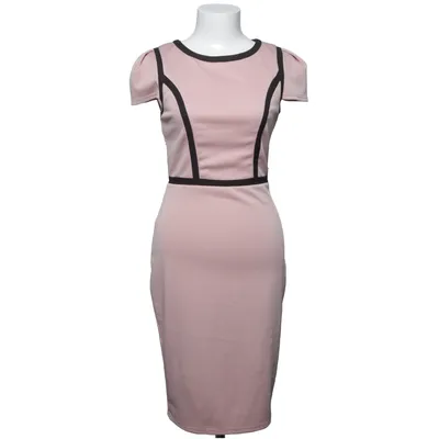 Robe (Rose, Noir) de Paper Dolls Élasthane, Polyester