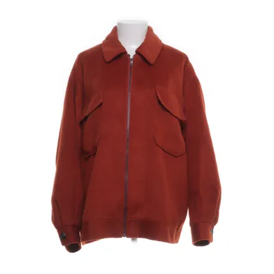 Jacket (Brown) from Native Youth Polyester, Viscose, Cotton