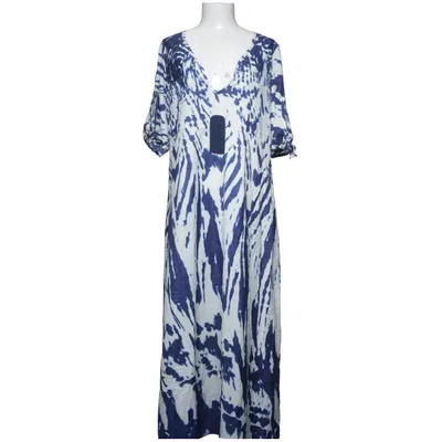 Maxi dress (Blue, White) from Cheng Xin Cotton, Polyester