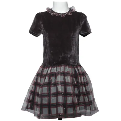 Jurk (Grijs, Rood, Zwart) van Petit Bateau Katoen, Modal, Polyester