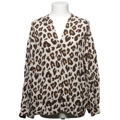 Bluse (Beige, Brun) fra KappAhl Viscose