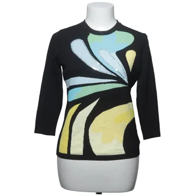 Sweater (Sort, Flerfarvet) fra Alina Polyamid, Viscose