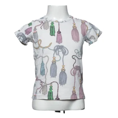 T-shirt (Beige, Flerfärgad) från Mini Rodini Elastan, Ekologisk bomull