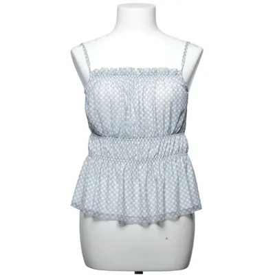 Tanktop  (Grå, Hvid) fra River Island Elastan, Polyester
