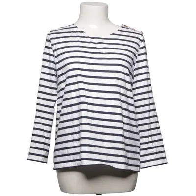 T-shirt à manches longues (Bleu, Blanc) de Balzac Paris Coton