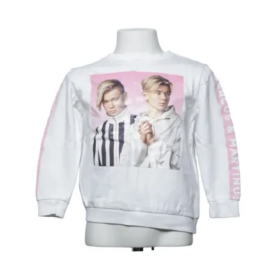 Sweatshirt (Weiß, Mehrfarbig) von Marcus & Martinus x H&M Baumwolle
