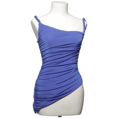 Klänning (Blå) från Meshki Elastan, Återvunnen polyester