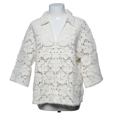 Top (White) from H&M Edition Cotton, Polyamide, Polyester