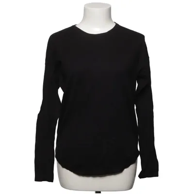 Lange mouwen shirt (Zwart) van Line of Oslo Kasjmier, Merinowol, Polyamide, Viscose
